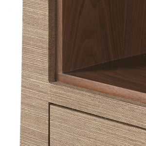 2-Drawer Side Table - Brown | Ming Collection | Villa & House