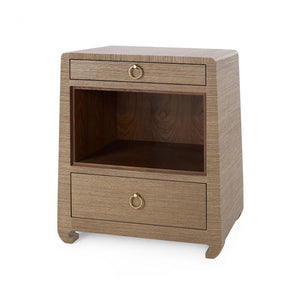 2-Drawer Side Table - Brown | Ming Collection | Villa & House