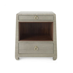 2-Drawer Side Table - Sage Green | Ming Collection | Villa & House