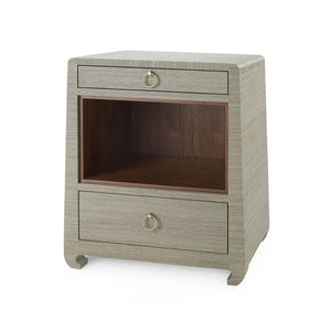 2-Drawer Side Table - Sage Green | Ming Collection | Villa & House