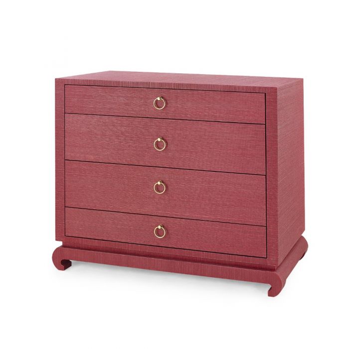 Large 4-Drawer - Red | Ming Collection | Villa & House