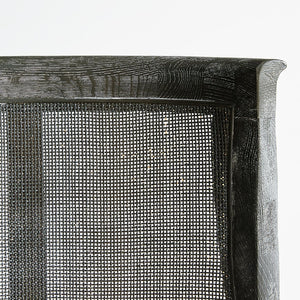 Curved Cane Chair — Grey | Monaco Collection | Villa & House