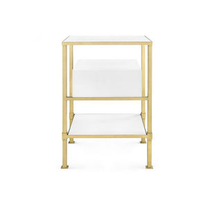 1-Drawer Side Table - White | Marcel Collection | Villa & House