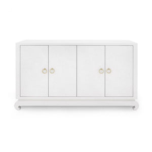 4-Door Cabinet - White | Meredith Collection | Villa & House