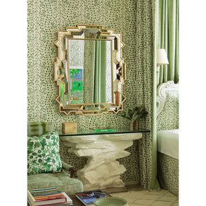 Gilded Deco Gold Leaf & Antiqued Mirror