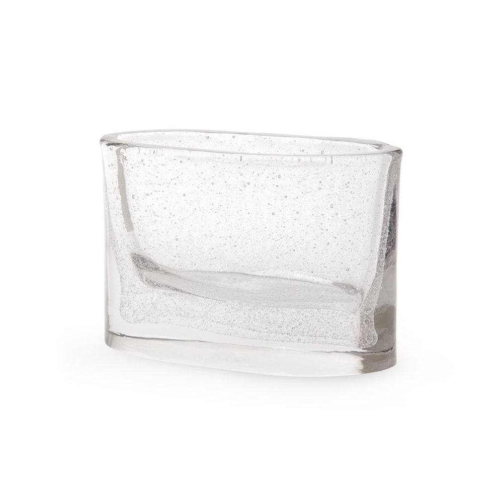Small Seeded Glass Vase – Clear | Matteo Collection | Villa & House