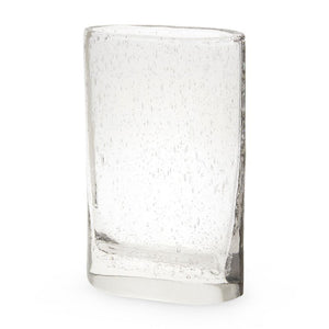 Tall Seeded Glass Vase – Clear | Matteo Collection | Villa & House