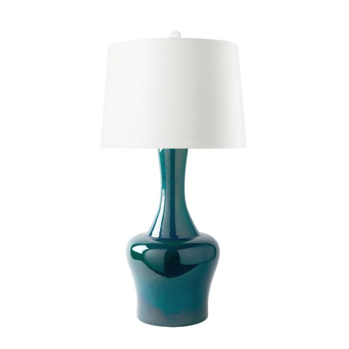 Lamp (Base Only) in Green Lapis | Nadia Collection | Villa & House