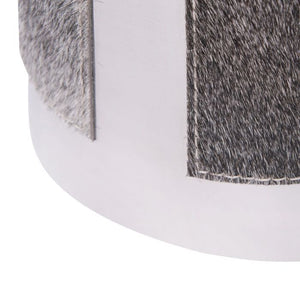 Umbrella Stand - Gray Hair-on- Hide | Noah Collection | Villa & House