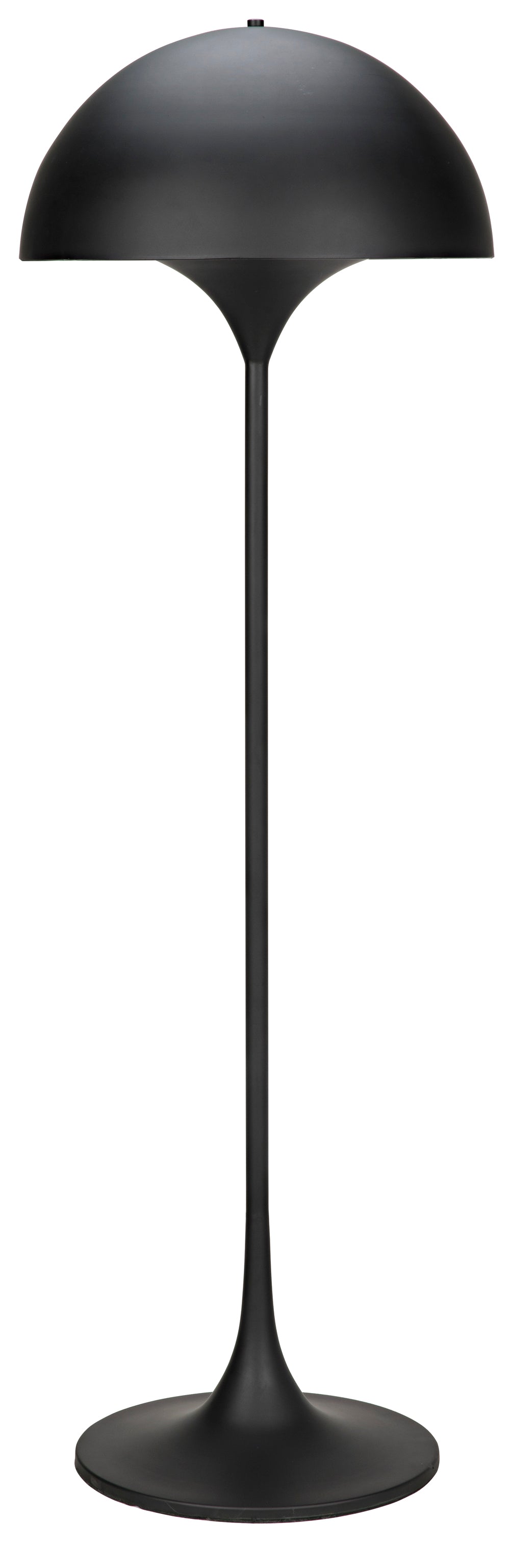 Cataracta Floor Lamp - Black Metal