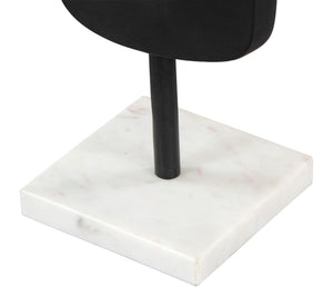 Deco Table Art Black & White