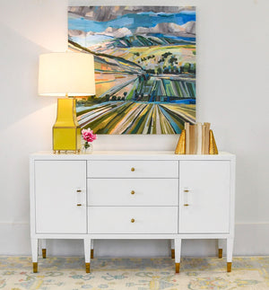 Palmer White Lacquer Buffet