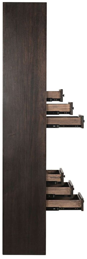 Tubula Bookcase - Ebony Walnut