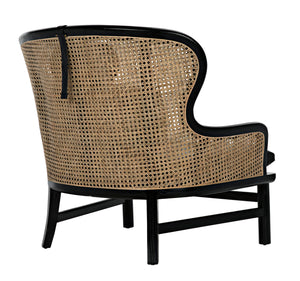 Marabu Chair, Charcoal Black with Leather