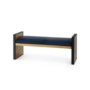 Large Bench/Coffee Table Cushion - Navy Blue | Odeon Collection | Villa & House