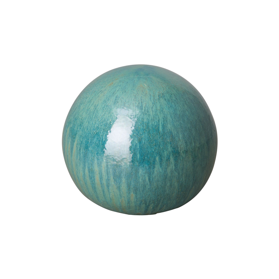 Landscape Gazing Ball - 20 inch Aruba Blue Glaze