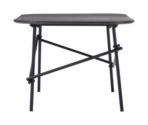Ireland Coffee Table Dark Brown & Black