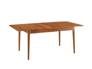 Mija Extensible Dining Table, Amber