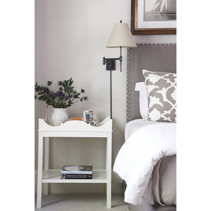 Charleston Lacquer Side Table - Black (Additional Colors Available)