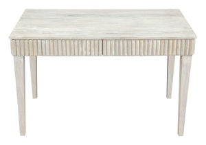 Policy Desk White Wash