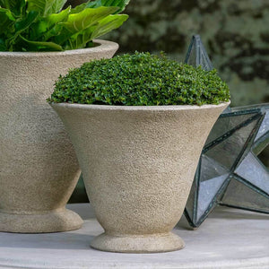 Small Cast Stone Urn Planter - Verde (14 finishes available)