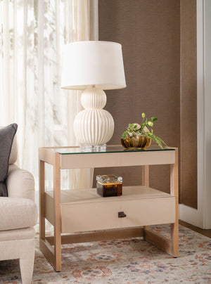 1-Drawer Side Table - Oyster | Elton Collection | Villa & House