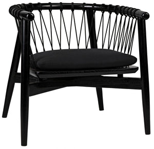 Hector Chair -  Charcoal Black