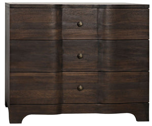 Claudie Chest - Ebony Walnut