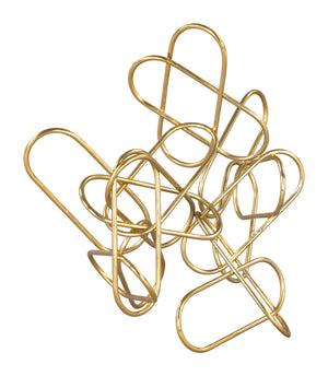 Clip Table Art Gold