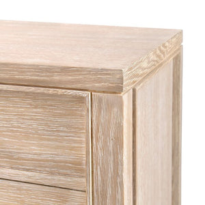 Extra Large 9-Drawer - Bleached Cerused Oak | Paola Collection | Villa & House