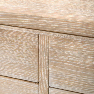 Extra Large 9-Drawer - Bleached Cerused Oak | Paola Collection | Villa & House