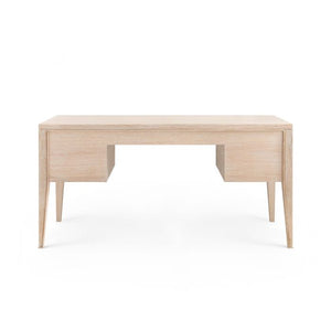 Desk - Bleached Cerused Oak | Paola Collection | Villa & House