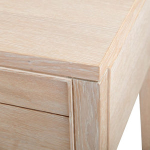 Desk - Bleached Cerused Oak | Paola Collection | Villa & House