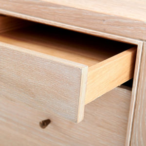Desk - Bleached Cerused Oak | Paola Collection | Villa & House