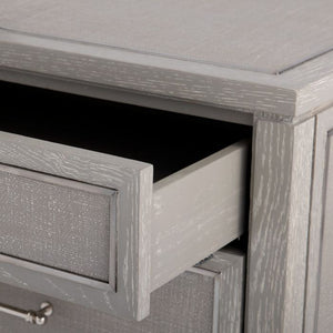 3-Drawer Side Table - Gray | Paulina Collection | Villa & House