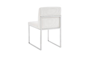 Frozen Dining Chair, Corduroy White