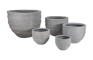 June Planter, Raw Gray, XS