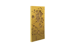 Splotch Rectangle Gold Wall Art