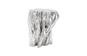 Copse Stool, Silver Leaf, Small