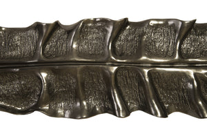 Petiole Wall Leaf, Liquid Silver, LG, Version A