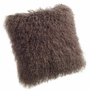 Pillows - Tibetan Lamb Pillow - Light Brown