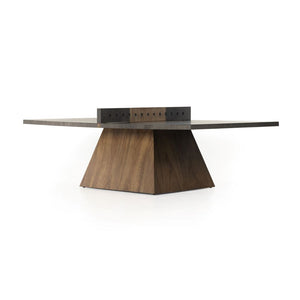 PING PONG TABLE-NATURAL BROWN GUANACASTE