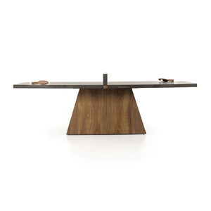 PING PONG TABLE-NATURAL BROWN GUANACASTE