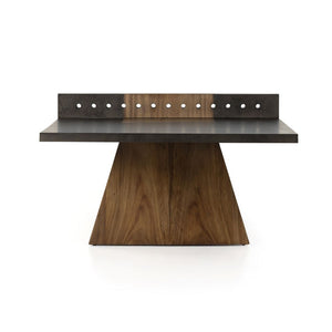 PING PONG TABLE-NATURAL BROWN GUANACASTE