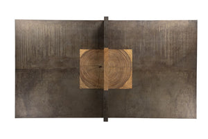 PING PONG TABLE-NATURAL BROWN GUANACASTE