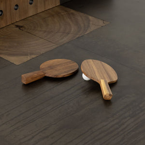PING PONG TABLE-NATURAL BROWN GUANACASTE