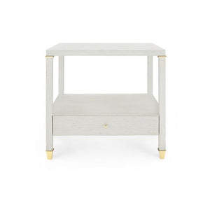 1-Drawer Side Table - Silver | Pascal Collection | Villa & House