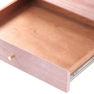1-Drawer Side Table - Red | Pascal Collection | Villa & House
