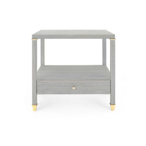 1-Drawer Side Table - Slate Blue | Pascal Collection | Villa & House