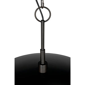 Anton Pendant, Metal with Aged Brass Finish